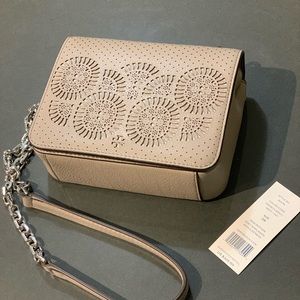 NWT Small Tory Burch Shoulder Bag - Taupe